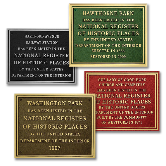 national register plaques